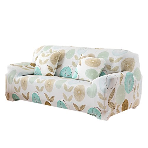Elastisch Stretch Sofabezüge Für Einzel / 3-Sitzer Couch – Frische Touch, 190-230cm - 5