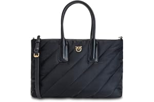 Pinko Shopping Puff Maxi Quilt Nylon, Borsa Donna, Taglia Unica