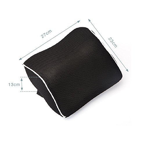 EPMIC Gedächtnis-Schaum-Auto-Kissen, Ansatz-Kopf-Stützkissen, Ergonomisches Auto Nackenkissen,Reise-Kissen, Auto-Kissen, Masche-Gewebe, geeignet für Stuhl - 5