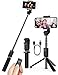 Produktbild Bluetooth Selfie Stick Stativ, YOOZON Selfie-Stangen mit Bluetooth-Fernauslöser, Ausfahrbar Kabelgebunden Stab mit Monopod 3 in 1 Erweiterbar 360° Rotation für iphone X, iphone, Samsung, Smartphone