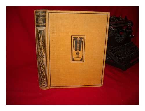 Real-Lexikon der Musikinstrumente : zugleich ein Polyglossar fur das gesamte instrumentengebiet / mit 200 abbildungen