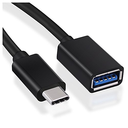 USB 3.1 C auf USB 3.0 Kabel – TOOGOO(R)Datenkabel OTG USB 3.1-Anschluss Typ C Stecker auf USB Typ A Buchse USB 3.0 fuer Apple Macbook 12 Zoll Tablet PC & Handy und alle USB 3.1 Geraete - 2