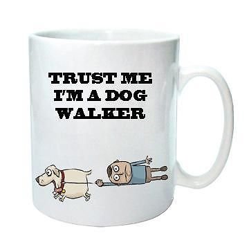 dog walker mug