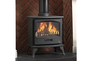 EVERGREEN STOVE GLASS Evergreen Tiger Stove Glass 370 mm * 225 mm High Definition Schott Robax