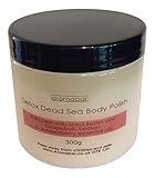 Detox Dead Sea Salt & Shea Butter Body Polish Scrub 300g Contains detoxing Grapefruit, Lemon and Juniperberry Pure Essential Oils Paraben Free 100% Natural product packed with minerals and moisturising oils