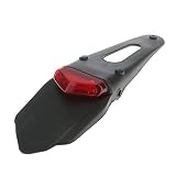 Todoterreno Moto Motocicleta Dual de Deporte LRD Freno Guardabarros Luces de Freno Trasera Cola
