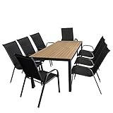 - Stapelstuhl mit Textilenbespannung