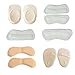 Produktbild YOYO SKY Heel Grips Cushion Set Gel Heel Pads Cups Protectors Heel Liners Grip Heel Care Inserts and Gel Insole Cushion Pads Bone Spurs Pain Relief/Plantar Fasciitis Sore Spots Bruised Feet(10 PCs)