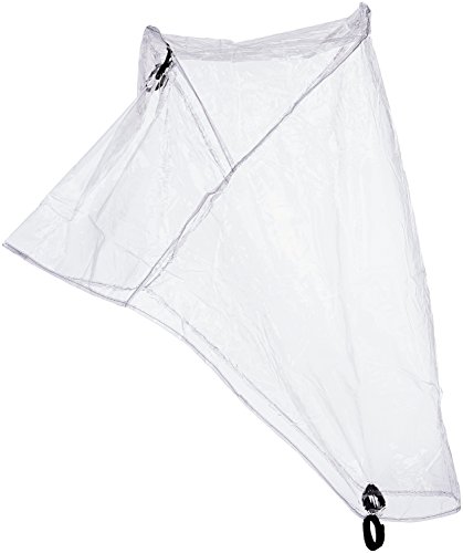 iCOO Universal Rain Cover Compatible with the Pace Buggy Pushchair Stroller, Waterproof, Easy to Install, with Ventilation – Transparent