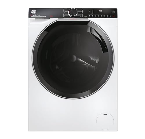 Hoover H-WASH 700 Lavatrice Slim 9 Kg, Libera Installazione, Carica Frontale, Classe A, 1400 Giri, 18 Programmi, App hOn, Auto Care e Steam Care Pro, 60 x 51 x 85 cm, Bianca - H7W449AMBC-S