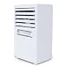 Produktbild AWLLY Mini Klimaanlage Tragbar Wenig Lärm Sprühgerät Luftbefeuchter Desktop-Kühlventilator Automatische Abschaltung 420 Ml 3 Geschwindigkeit Schwarz-Weiss,White