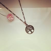 Lange Kette Baum des Lebens Bronze, tree of life / vintage / ethno / hippie / must have / statement / florabella schmuck