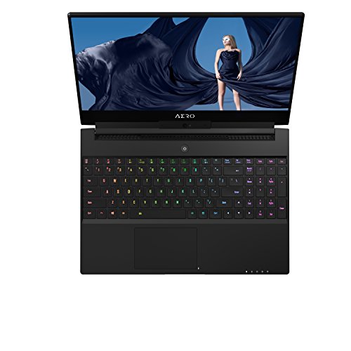 GIGABYTE AERO 15X - 15 6    UHD 4K Notebook -  Black   Intel Core i7-8750H  16 GB RAM  512 GB SSD  8 GB NVIDIA GeForce GTX 1070 Graphics  Windows 10 P