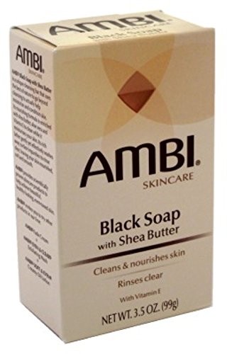 Ambi Skincare Black Soap With Shea Butter Cleansing Bar 99 g