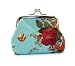 Produktbild Coin Purse Mini Rose Canvas Buckle with Cute Small Coin Purse Women's Cloth Coin Bag Storage Bag Organizer