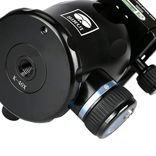 Sirui K-40X - Rótula para trípode, Negro