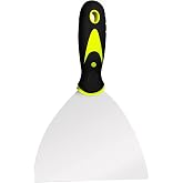AEE&reg; Fiber Saplı Spatula 125 mm &ndash; Dayanıklı Metal U&ccedil;lu Kazıma ve Y&uuml;zey D&uuml;zeltme Spatulası, Ergonomik Sap, Boya Sıva Macun ve 
