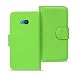 Produktbild Microsoft Lumia 535 Bookstyle Hülle, Conie Mobile PU Leder Schutzhülle Handytasche Bookcase Tasche Premium Klapphülle in Grün