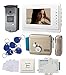 Produktbild 7'' LCD Video Doorbell Intercom System Kit 1 Monitor 1 Outdoor Camera & Electric Control Lock 110-240V Power Unit +RFID Keyfods/Cards