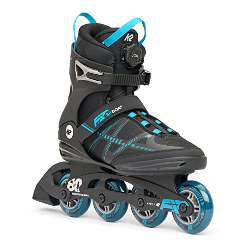 K2 F.I.T. 80 BOA Inline Skate 2023 black/blue, 46