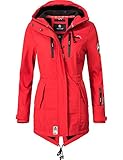 Sportlich stylisch: Funktions Softshelljacke / Kurzmantel mit angesagtem Schwalbenschwanz Schnitt, die perfekte Wetterjacke für Sport, Outdoor und Freizeit Aktivitäten