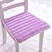 Produktbild Terciopelo Cojines para silla,Invierno Cojines de asiento Franela Color sólido Suave Cojín de silla Cálido Felpa Cuadrado Respirable Almohadilla del asiento Para la oficina Comida Taburete-K 20*20in