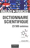 Image de Dictionnaire scientifique anglais-français : 23500 entrées