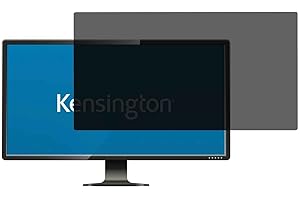 Kensington Filtre de Confidentialité pour Écrans 19,5", 16:9, LG, ViewSonic, Samsung - Réduction de l'Angle de Visionnement dans le Respect du RGPD, Réduction de la lumière bleue Anti-Éblouissement
