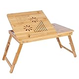 Songmics Neu Laptoptisch Betttisch Notebooktisch Notebook...