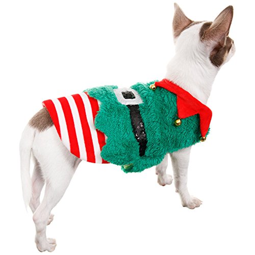 Christmas-Dog-Costumes-Santa-Mrs-Santa-Elf-Snowman-Reindeer