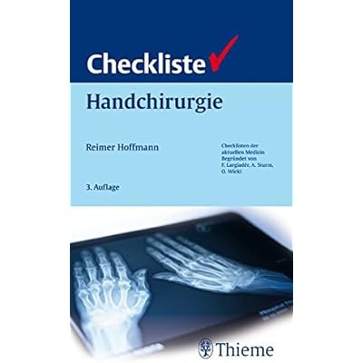 Checkliste Handchirurgie Reihe Checklisten Medizin Pdf Download