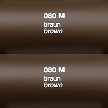 TipTopCarbon Möbelfolie Braun Glanz Klebefolie 2m x 60cm Selbstklebende