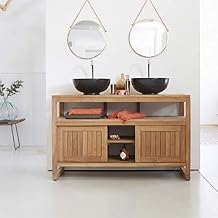 Amazonfr Meuble Teck Salle Bain Tikamoon