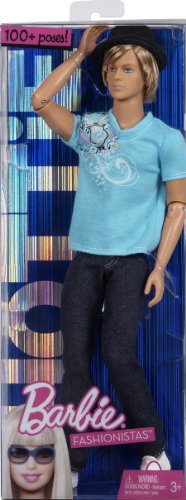 Barbie Fashionistas Hottie Ken Doll