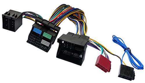 Aerzetix - Cavo connettore adattatore fascio vivavoce mani libere per autoradio .