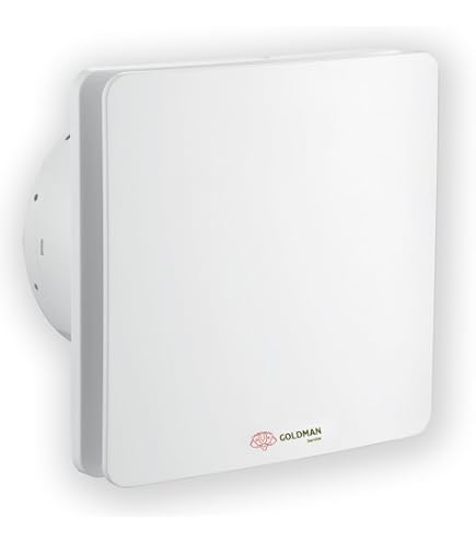 AIROPE – 100 mm ventilator, afzuigventilator, gecontroleerde luchtafzuiging, met terugslagklep geïntegreerd muggenfilter, 7 W, dB(A) 26, voor badkamer, keuken, kantoor, toilet, stil