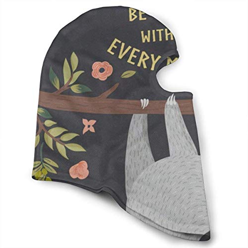 Balaclava-Catoon-Sloth-Love-Life-Full-Face-Masks-Ski-Sports-Cap-Motorcycle-Neck-Hood-Cycling-New6