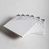 100% Baumwolle, 320g/m², malfertig mit qualitäts Gesso Grundierung (KEIN billiges Mischgewebe)