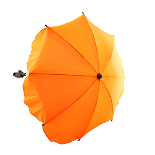 Lux4Kids Baby Pram Pushchair Sun Parasol / Universal Beach Umbrella Shade Canopy 05 Orange