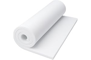 All4All Mousse de Rembourrage - Mousse Haute densité pour canapés et assises - D 25/44-60x200x4