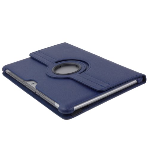 Edle 360    Standtasche f  r SAMSUNG GALAXY TAB 2 10 1 P5100 P5110 H  lle Schutz Etui Tasche Cover Case  Dunkelblau 