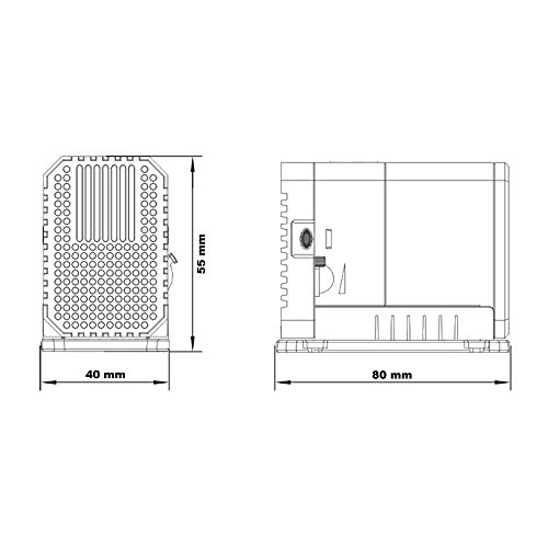 SunSun CHJ-500 ECO Teichpumpe Aquariumpumpe 500 L/h mit nur 6 W - 3