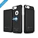 Produktbild iPhone 6/6S/7/8 Akku Case, ice-bingo Verbessertes 2 in 1 Tragbar Ladekabel mit Slim Handy Schutz Shell und 4000 mAh Magnetische Mobiler Akku 200% Extra Backup Power (Classic schwarz)