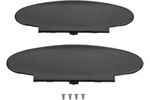 CTDOESO 2 Pièce Clapet miroir de pare-soleil, couvercle, cache de miroir de courtoisie pour Porsche 996/997-911 pour Boxster pour Cayman 986/987 de 1996-2010