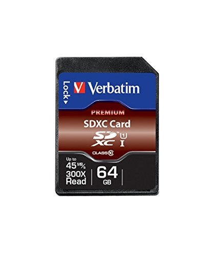 Verbatim 44024 64GB Class 10 SDXC Memory - 2