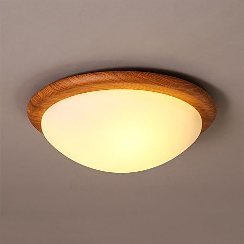 Sousaphone Simple Circular Grain Ceiling Light Lamp Lighting Yellow