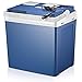Price comparison product image Kealive Cool Box Car Refrigerator, Warmer & Cooler 2 Modes, Dual Voltage Car Cooler Warmer 12V-24V DC, Portable Freezer with Automatic Locking Handle for Traveling, Camping-22.4L(Blue)