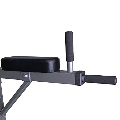ScSPORTS Multigym Trainingsturm mit Hantelbank, Klimmzug, Dipstation Kraftstation/Multistation, Gymtower - 5