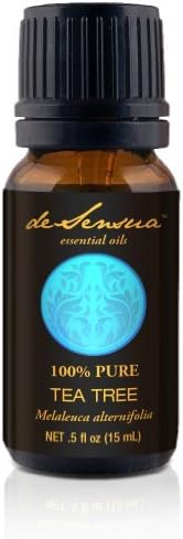DeSensua Tea Tree Essential Oil, Melaleuca, Of 100% Proven Purity For Professional Aromatherapists (for Home Use, See Warnings) Derived Wholly From Tea Tree Leaves. Half Ounce (15 ML)