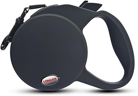 Longfit Retractable, Adjustable Heavy Duty Dog Leash, Harness And Collar Combo for Training and Walking dogs